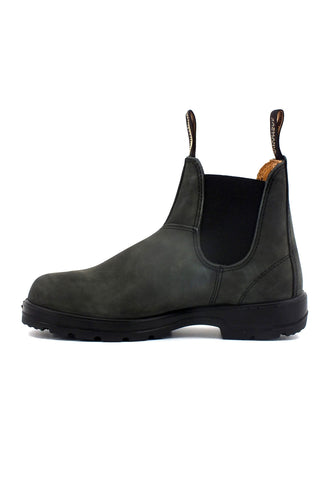 BLUNDSTONE Stivaletto Polacco Uomo Rustic Black 587U - Sandrini Calzature e Abbigliamento