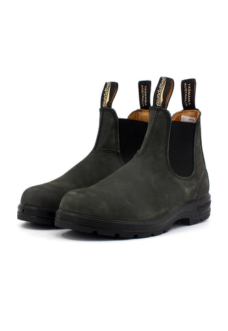 BLUNDSTONE Stivaletto Polacco Uomo Rustic Black 587U - Sandrini Calzature e Abbigliamento