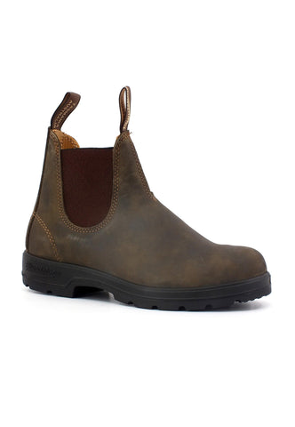 BLUNDSTONE Stivaletto Polacco Uomo Rustic Brown 585U - Sandrini Calzature e Abbigliamento