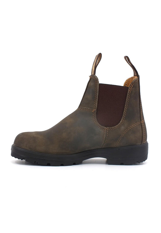 BLUNDSTONE Stivaletto Polacco Uomo Rustic Brown 585U - Sandrini Calzature e Abbigliamento