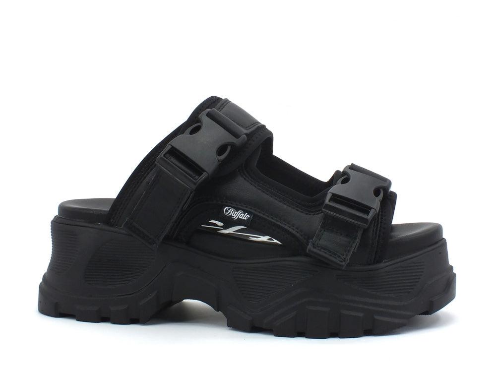 BUFFALO Ciabatta Black GLDROS2 - Sandrini Calzature e Abbigliamento
