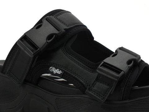 BUFFALO Ciabatta Black GLDROS2 - Sandrini Calzature e Abbigliamento