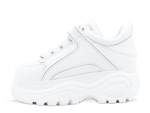 BUFFALO Sneaker White Cow 1339-14 - Sandrini Calzature e Abbigliamento