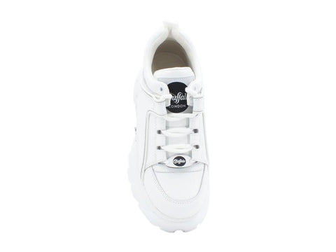 BUFFALO Sneaker White Cow 1339-14 - Sandrini Calzature e Abbigliamento