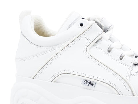 BUFFALO Sneaker White Cow 1339-14 - Sandrini Calzature e Abbigliamento