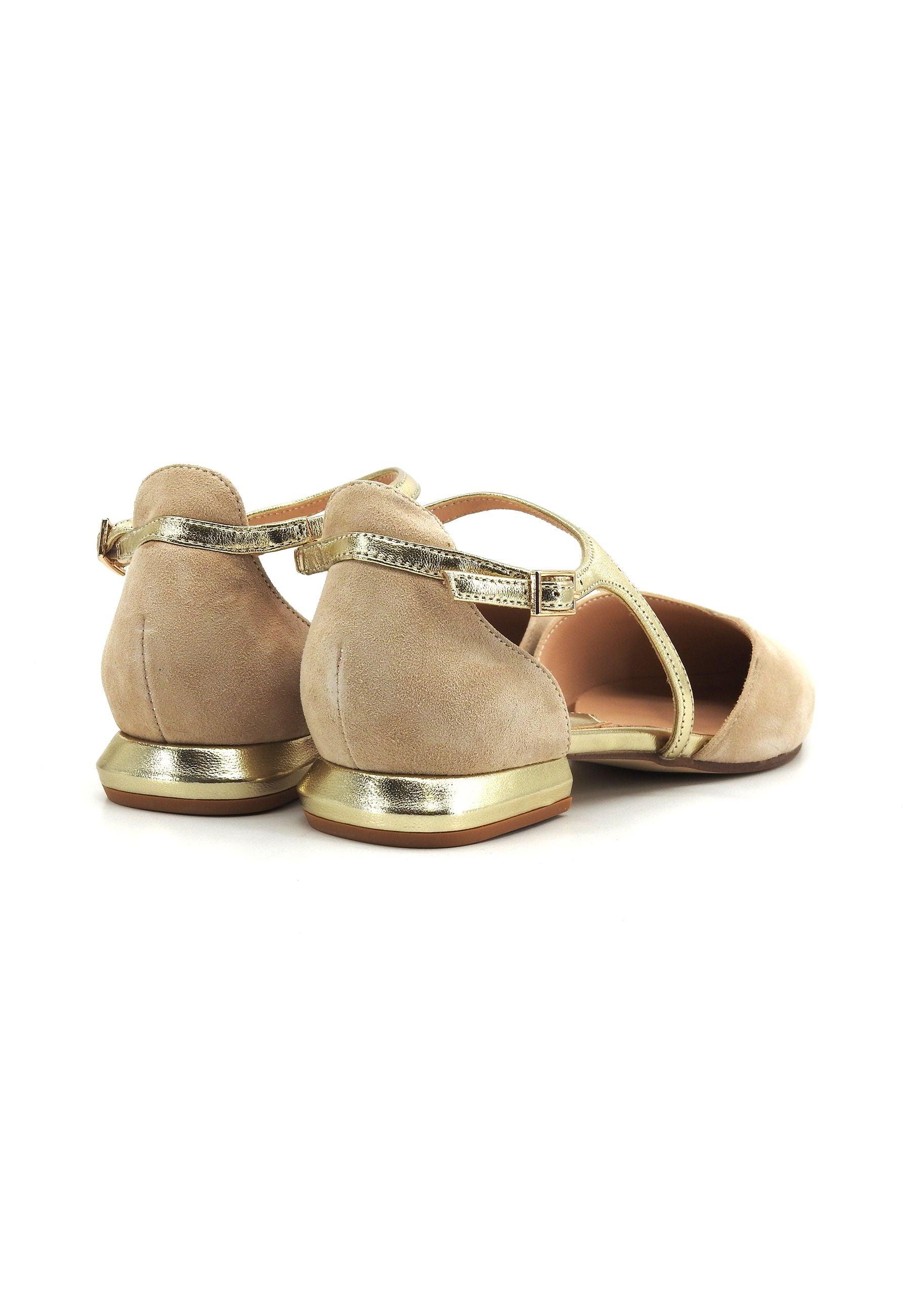 CAFENOIR Ballerina Donna Ecru Beige ED5001 - Sandrini Calzature e Abbigliamento