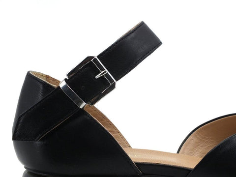 CAFENOIR Ballerina Punta Nappa Nero ED4230 - Sandrini Calzature e Abbigliamento