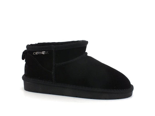 CAFENOIR Boot Stivaletto Pelo Nero DR6030 - Sandrini Calzature e Abbigliamento