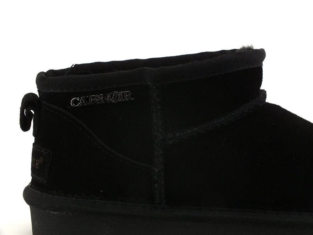 CAFENOIR Boot Stivaletto Pelo Nero DR6030 - Sandrini Calzature e Abbigliamento