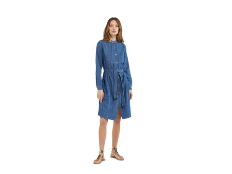 CAFENOIR Camicia Jeans Manica Lunga Blu Medio Chiaro JC0018 - Sandrini Calzature e Abbigliamento