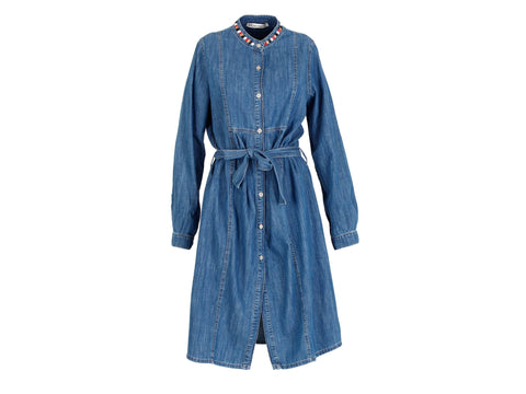 CAFENOIR Camicia Jeans Manica Lunga Blu Medio Chiaro JC0018 - Sandrini Calzature e Abbigliamento