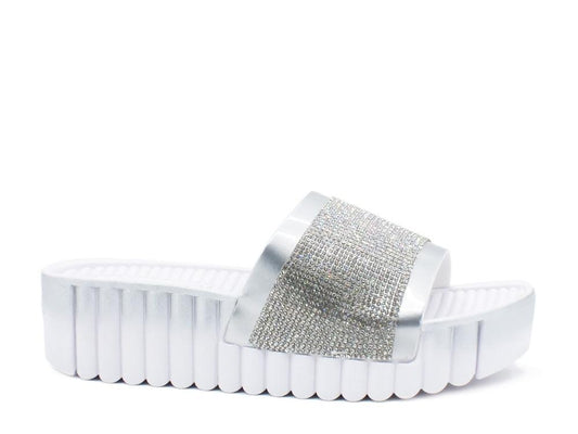 CAFèNOIR Ciabatta Argento GFD913 - Sandrini Calzature e Abbigliamento