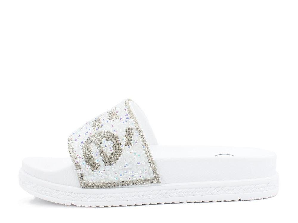 CAFèNOIR Ciabatta Bianco GFC921 - Sandrini Calzature e Abbigliamento