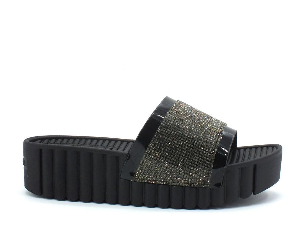 CAFèNOIR Ciabatta Nero GFD913 - Sandrini Calzature e Abbigliamento