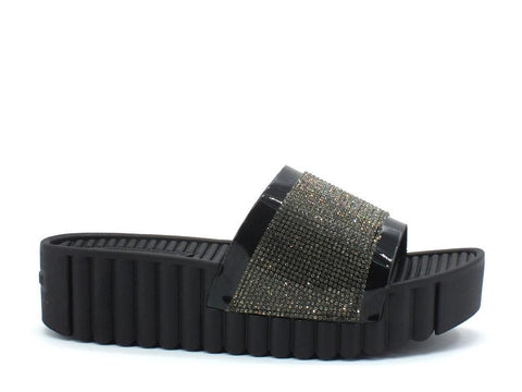 CAFèNOIR Ciabatta Nero GFD913 - Sandrini Calzature e Abbigliamento