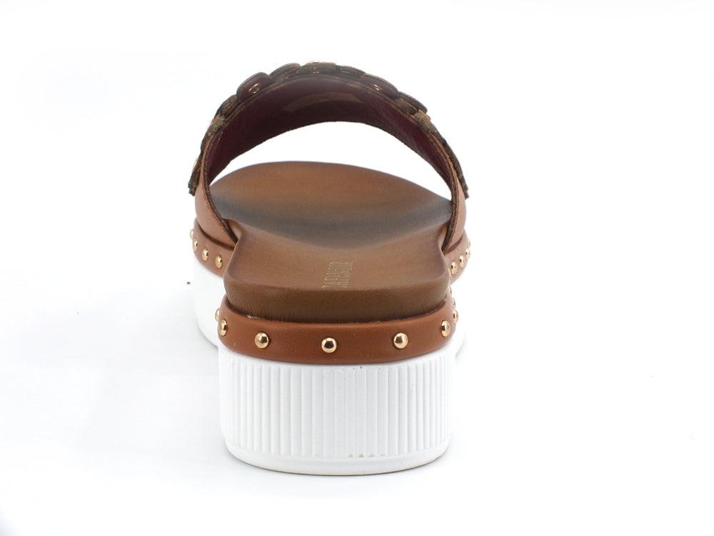 CAFENOIR Ciabatta Platform Inserto Cuoio Maculato GC9310 - Sandrini Calzature e Abbigliamento