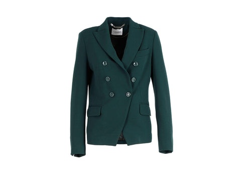 CAFENOIR Giacca Corta Doppio Petto Bottoni Verde Foresta JH0009 - Sandrini Calzature e Abbigliamento