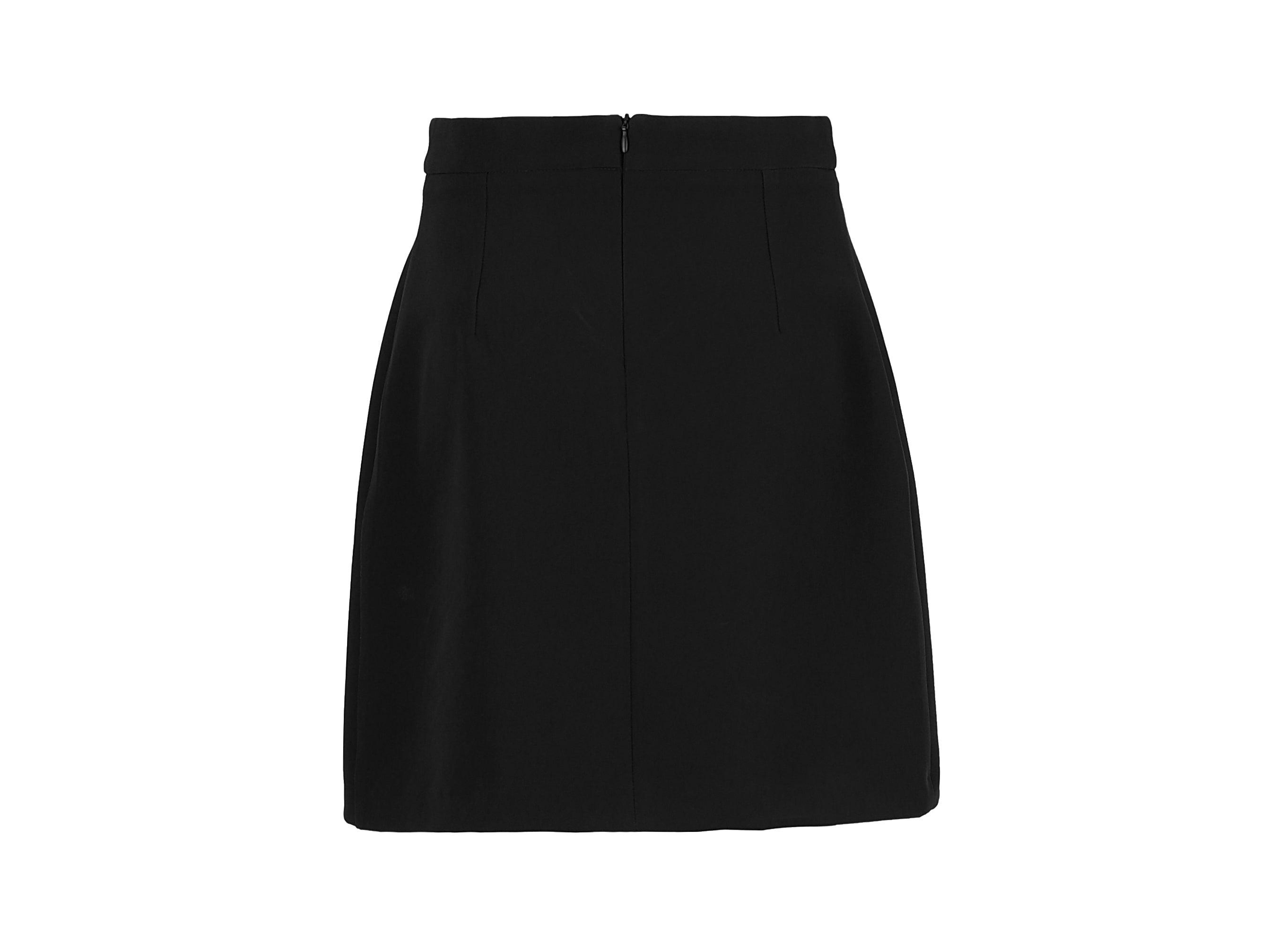 CAFENOIR Gonna College Bottoni Nero JO0007 - Sandrini Calzature e Abbigliamento