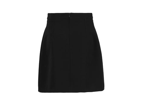 CAFENOIR Gonna College Bottoni Nero JO0007 - Sandrini Calzature e Abbigliamento