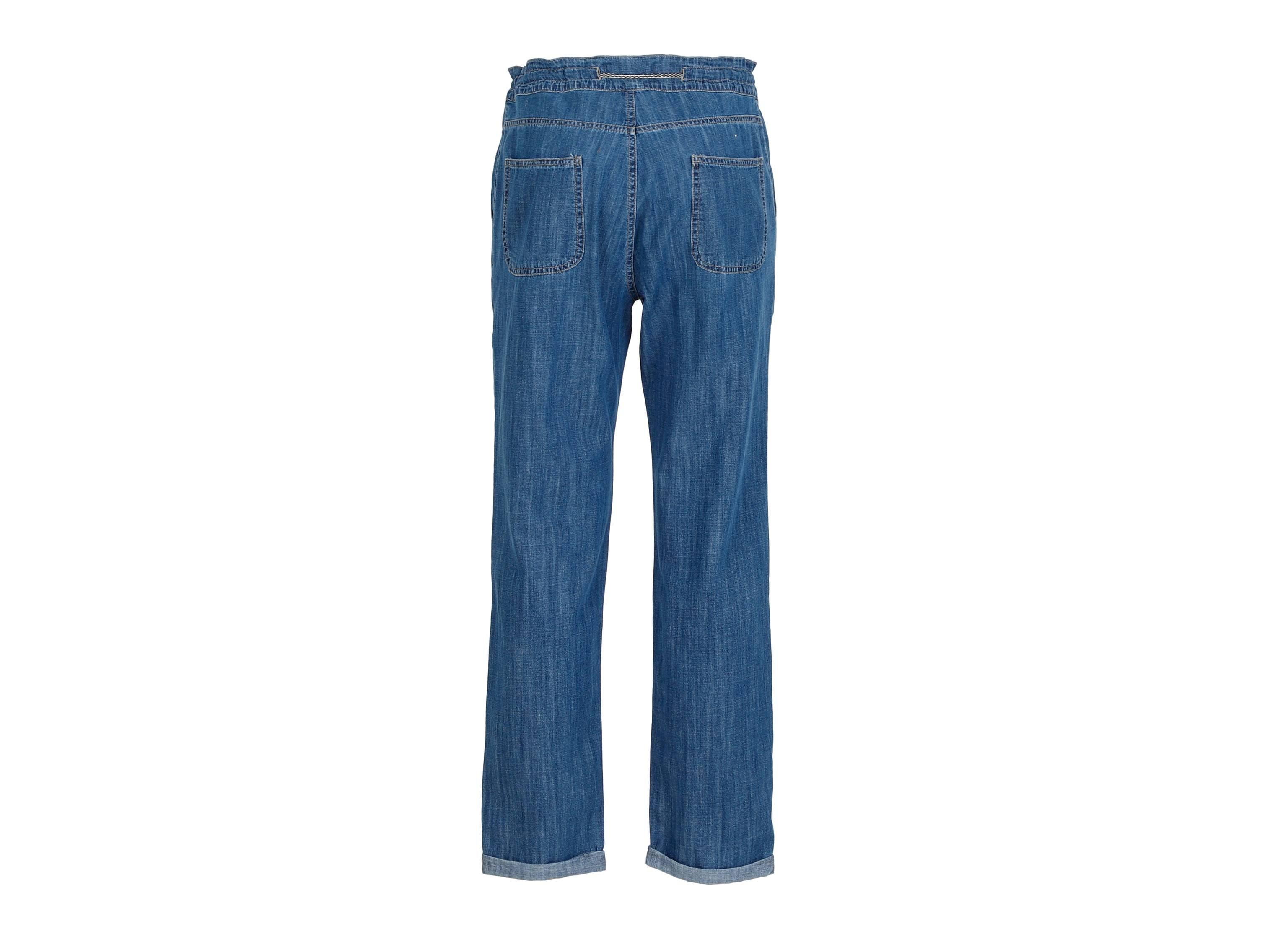 CAFENOIR Jeans Sportivo Coulisse Pantalone Blu Medio Chiaro JP0031 - Sandrini Calzature e Abbigliamento