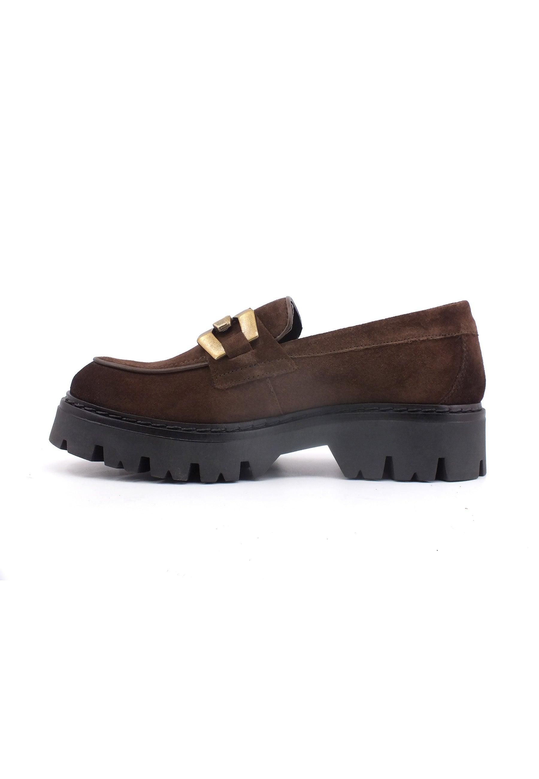 CAFENOIR Mocassino Donna Caffe Marrone FM6011 - Sandrini Calzature e Abbigliamento