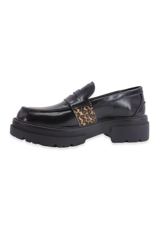 CAFENOIR Mocassino Donna Leo Nero EC9010 - Sandrini Calzature e Abbigliamento