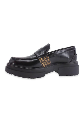 CAFENOIR Mocassino Donna Leo Nero EC9010 - Sandrini Calzature e Abbigliamento