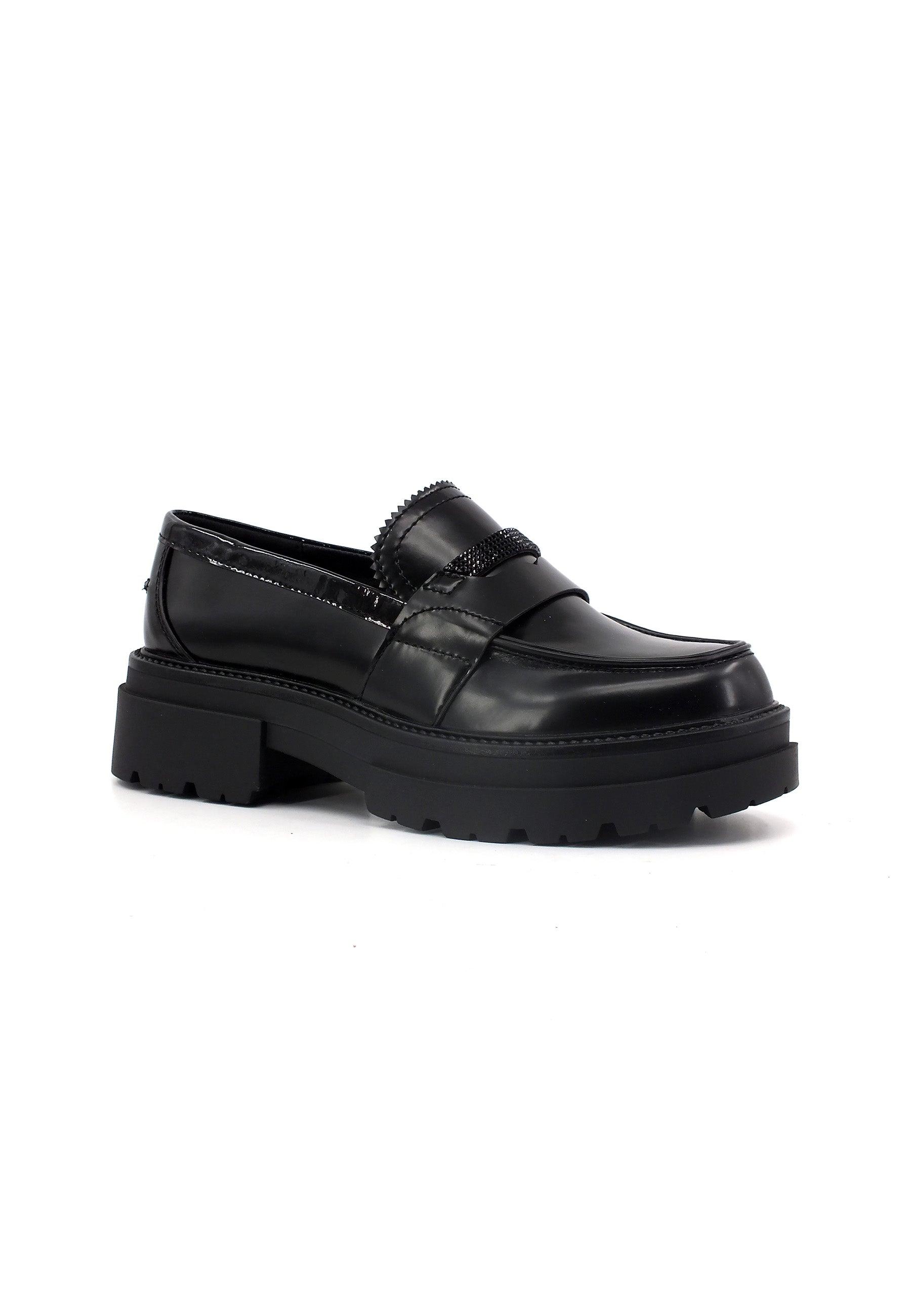 CAFENOIR Mocassino Donna Nero EC9460 - Sandrini Calzature e Abbigliamento