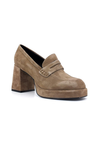 CAFENOIR Mocassino Donna Taupe Beige LD5040 - Sandrini Calzature e Abbigliamento