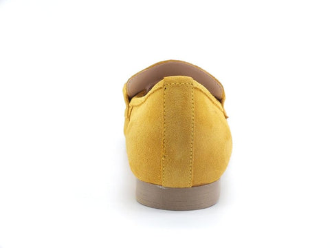 CAFENOIR Mocassino Suede Catena Giallo EG6000 - Sandrini Calzature e Abbigliamento