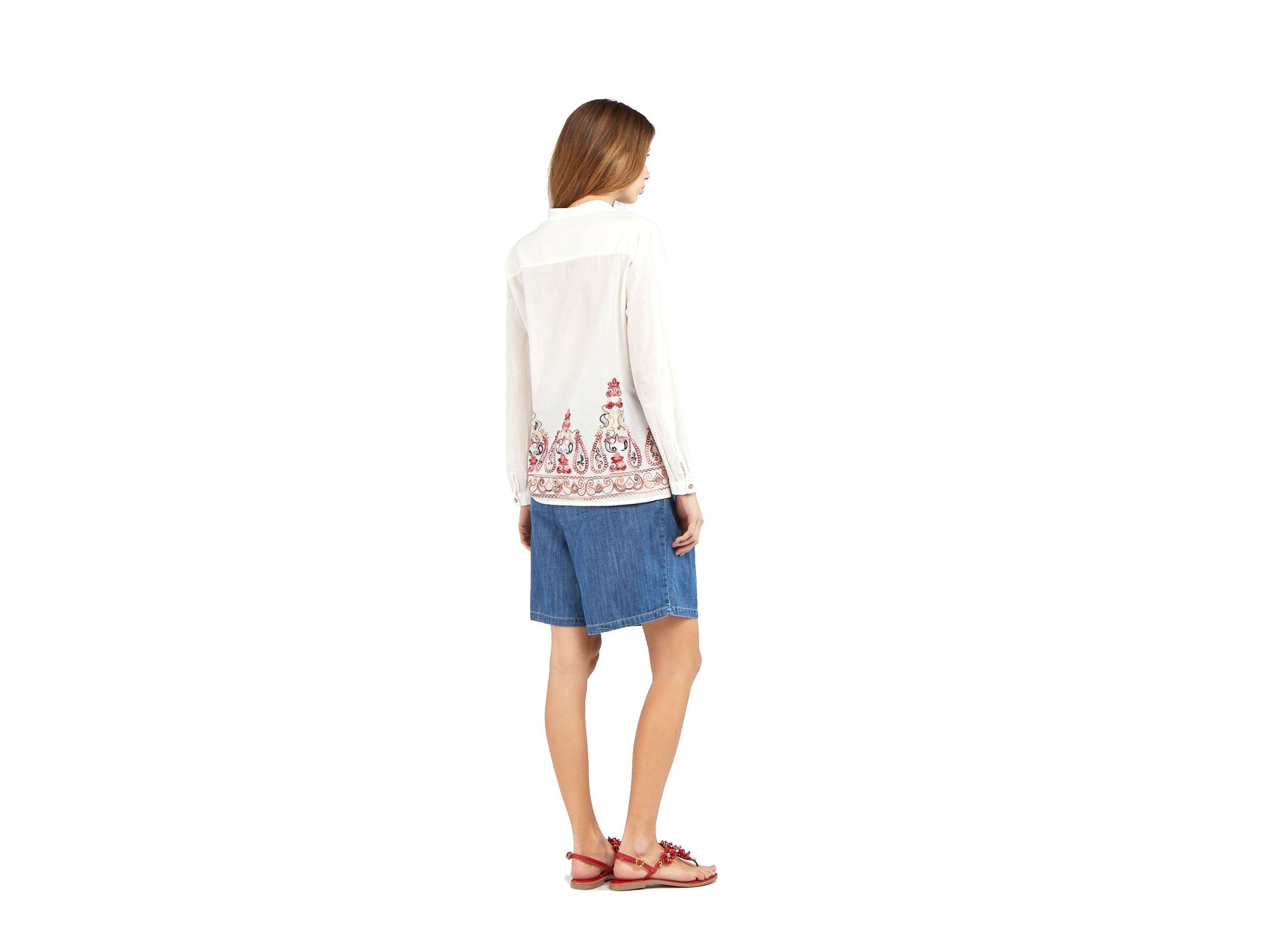 CAFENOIR Pantaloncino Gonna Bermuda Vita Alta Blu Medio Chiaro JP0030 - Sandrini Calzature e Abbigliamento