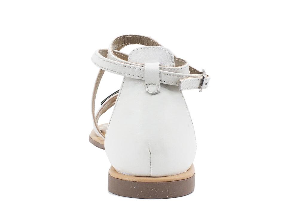 CAFENOIR Sandalo Applicazioni Donna Bianco GL1030 - Sandrini Calzature e Abbigliamento