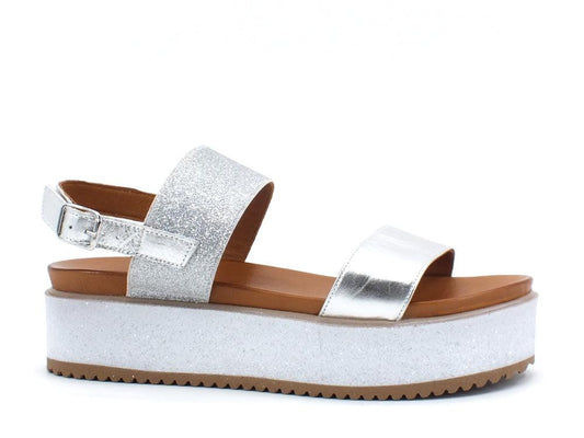 CAFèNOIR Sandalo Argento GGF171 - Sandrini Calzature e Abbigliamento