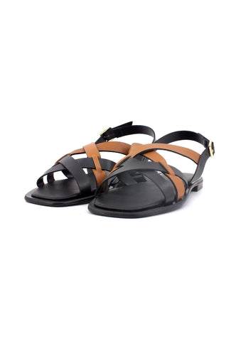 CAFENOIR Sandalo Donna Multi Nero GF1004 - Sandrini Calzature e Abbigliamento