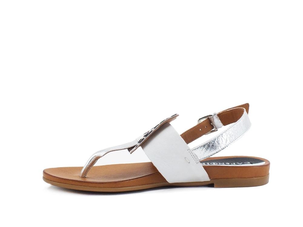 CAFENOIR Sandalo Infradito Cavallino Multi Bianco GA1870 - Sandrini Calzature e Abbigliamento