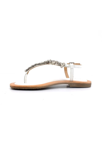 CAFENOIR Sandalo Infradito Donna Bianco GE1410 - Sandrini Calzature e Abbigliamento