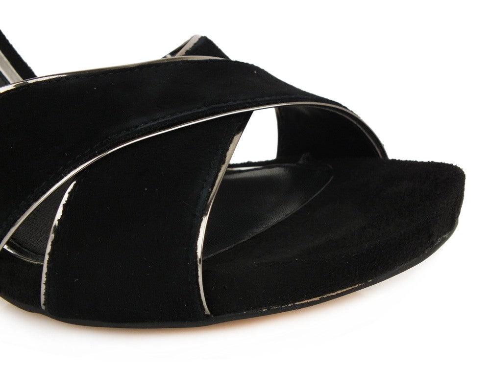 CAFèNOIR Sandalo Nero ILA523 - Sandrini Calzature e Abbigliamento