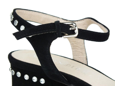 CAFèNOIR Sandalo Nero ILC521 - Sandrini Calzature e Abbigliamento