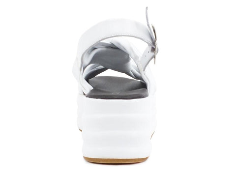 CAFENOIR Sandalo Zeppa Bianco GGG421 - Sandrini Calzature e Abbigliamento