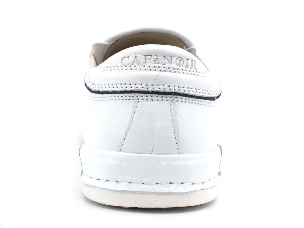 CAFENOIR Slip On Uomo Intreccio Bianco PT1040 - Sandrini Calzature e Abbigliamento