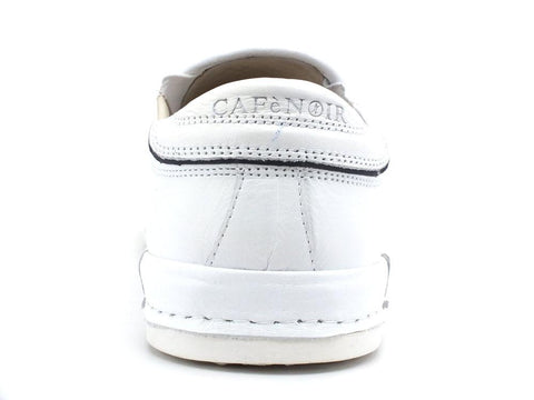 CAFENOIR Slip On Uomo Intreccio Bianco PT1040 - Sandrini Calzature e Abbigliamento