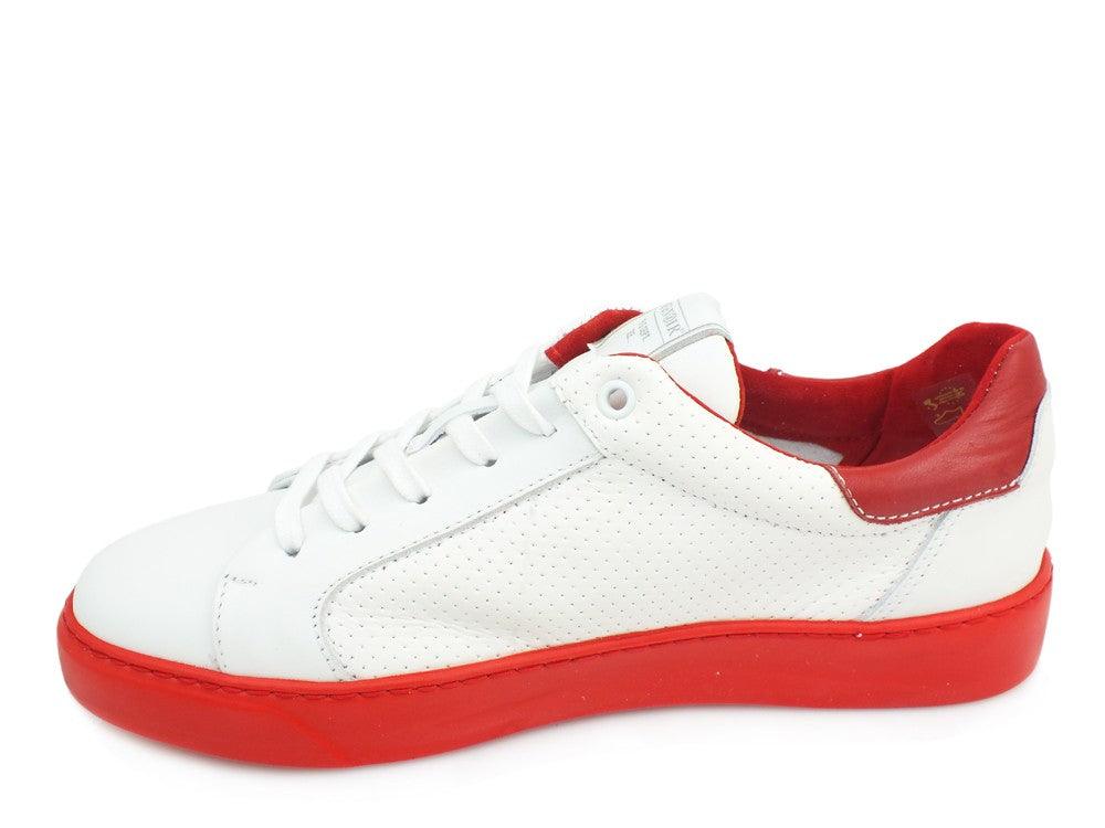 CAFèNOIR Sneaker Bianco Rosso IPP132 - Sandrini Calzature e Abbigliamento