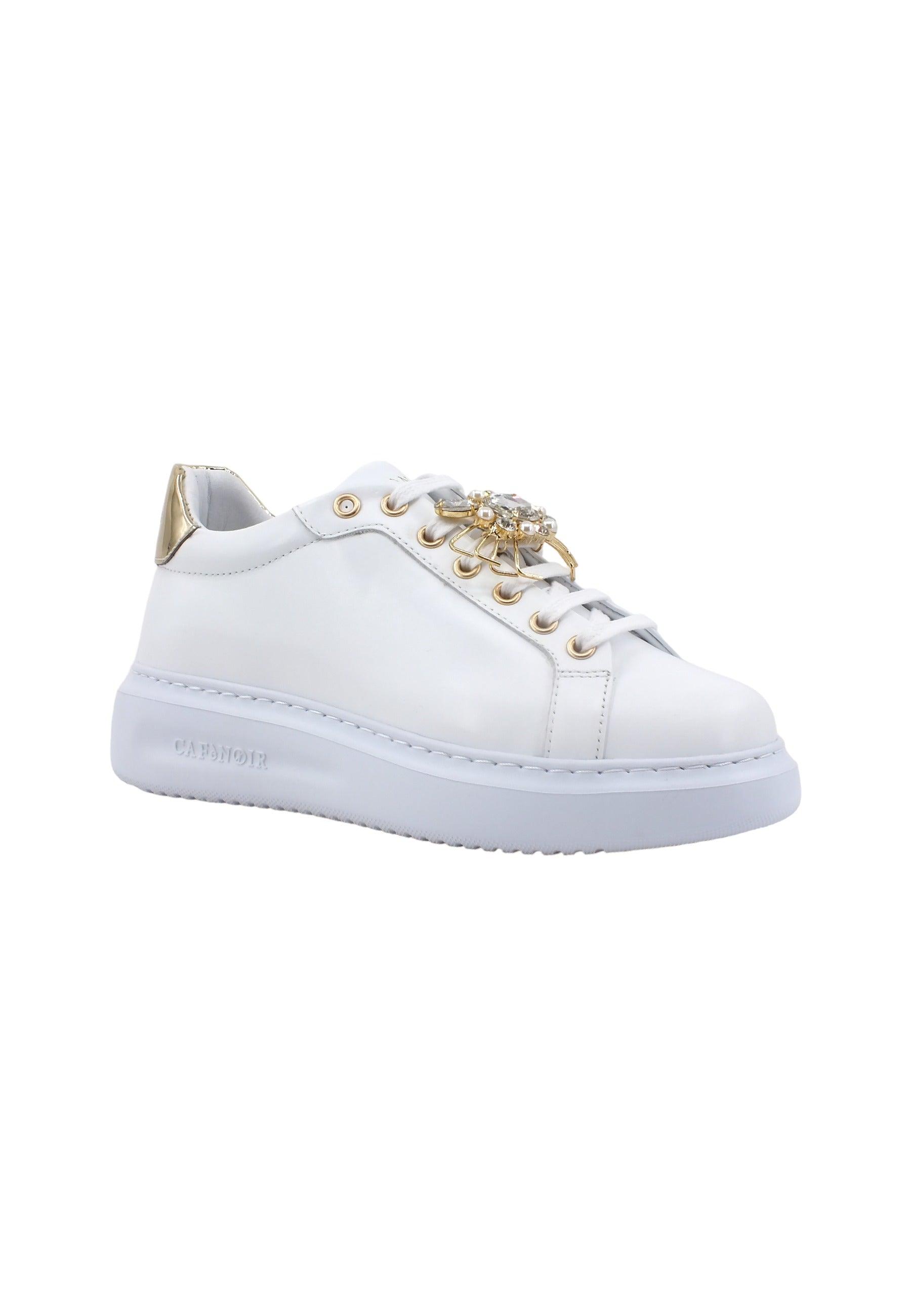 CAFENOIR Sneaker Donna Granchio Bianco DE1005 - Sandrini Calzature e Abbigliamento