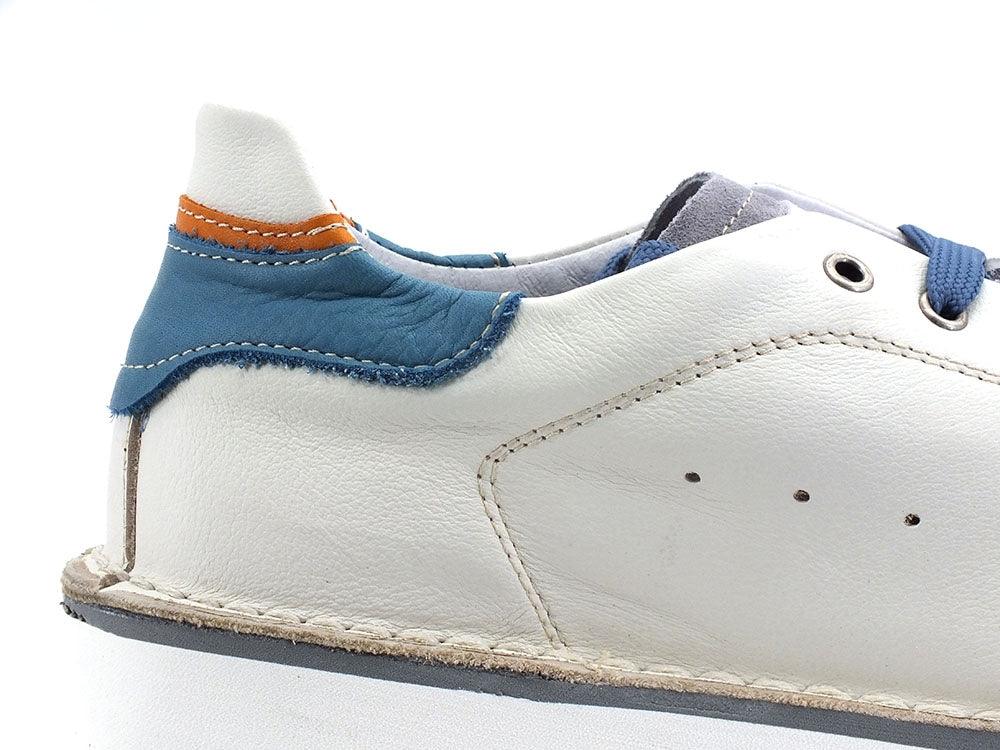 CAFENOIR Sneaker Pelle Bicolor Grigio Bianco TS1230 - Sandrini Calzature e Abbigliamento