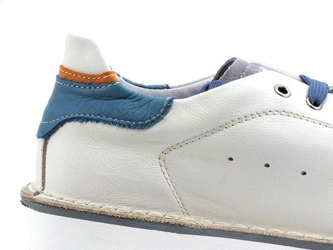 CAFENOIR Sneaker Pelle Bicolor Grigio Bianco TS1230 - Sandrini Calzature e Abbigliamento