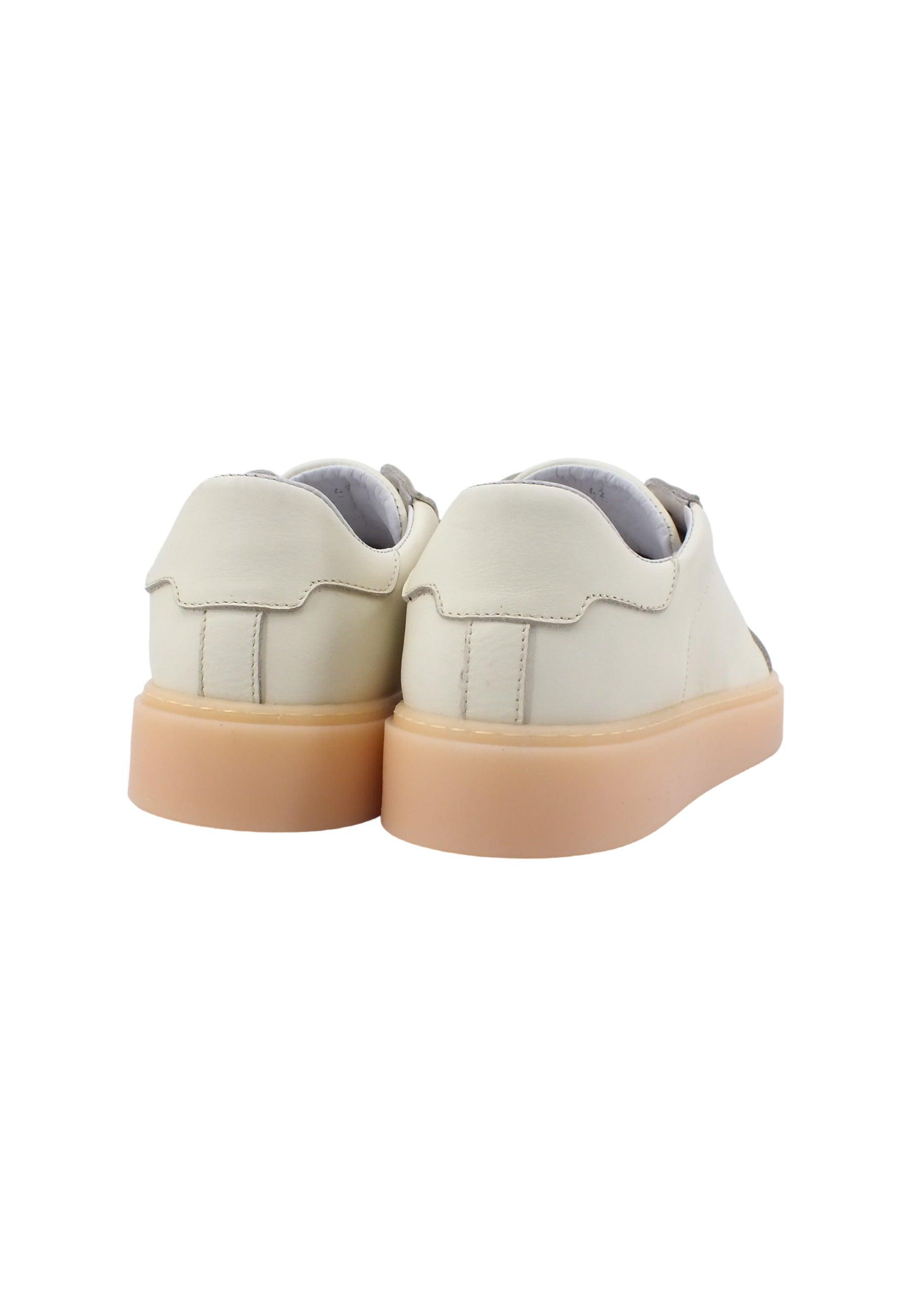 CAFENOIR Sneaker Pelle Uomo Bianco PL1003 - Sandrini Calzature e Abbigliamento
