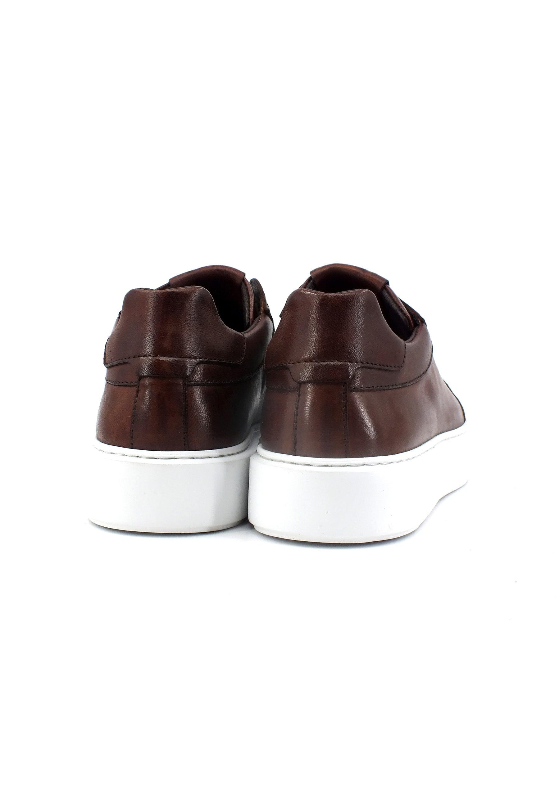 CAFENOIR Sneaker Pelle Uomo Cuoio PZ1000 - Sandrini Calzature e Abbigliamento