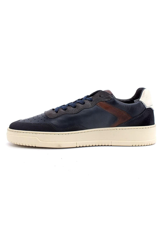 CAFENOIR Sneaker Tricolor Uomo Multi Blue PV1210 - Sandrini Calzature e Abbigliamento