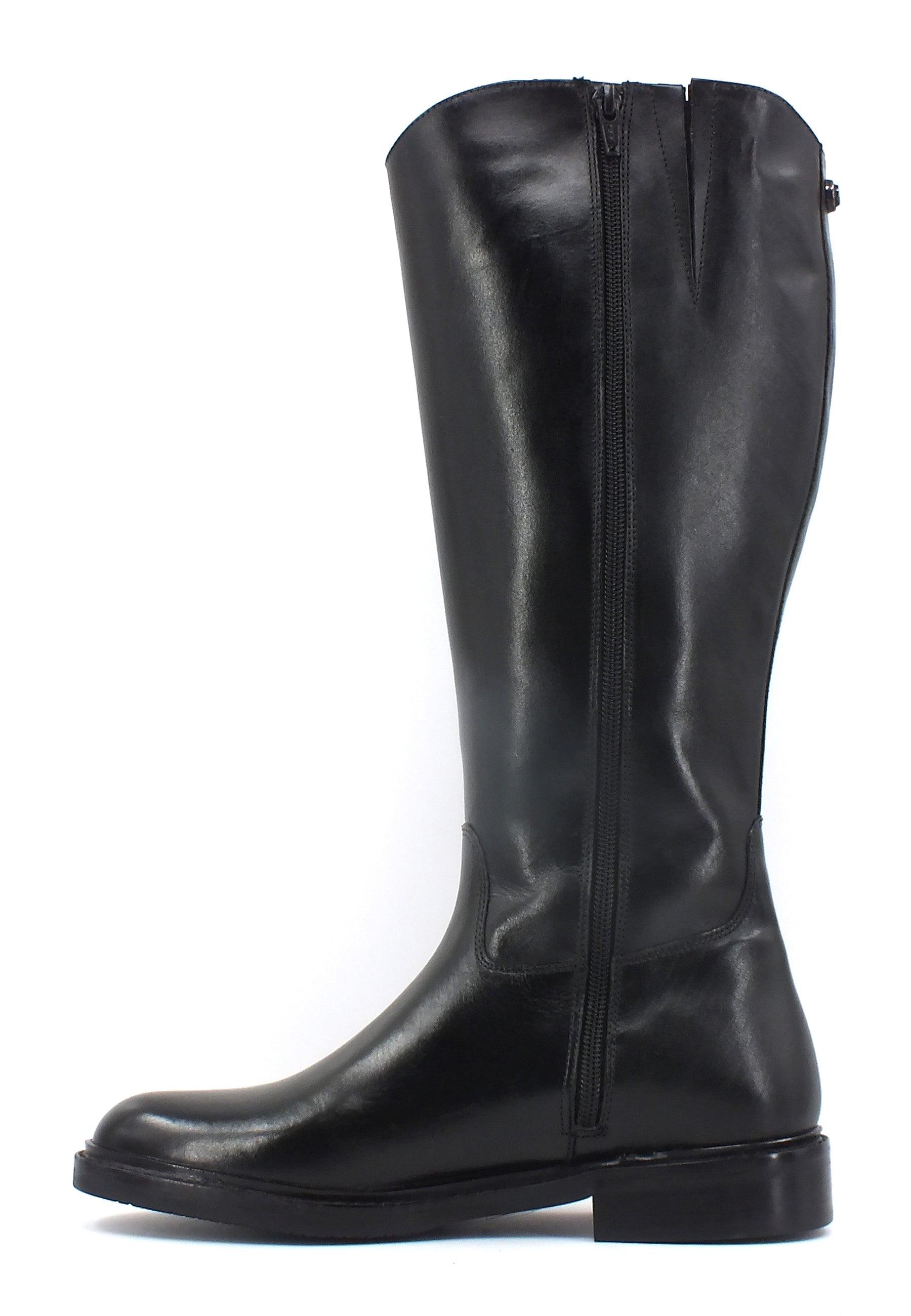 CAFENOIR Stivale Borchie Donna Nero HC1004 - Sandrini Calzature e Abbigliamento