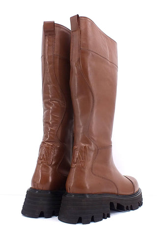 CAFENOIR Stivale Donna Marrone Cuoio FC1316 - Sandrini Calzature e Abbigliamento